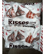 Hershey&#39;s Kisses ~ Candy Cane White Chocolate Candy 9 oz, 11/2025 ~ 2 Bags - $37.07 CAD
