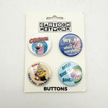 Courage the Cowardly Dog Buttons Pins: Set of 4, Cartoon Network, Ata-boy - $14.99