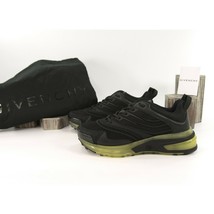 Givenchy GIV 1 Black Calf Leather Oversize Sneakers 38.5 NIB - £470.46 GBP