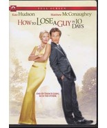 How To Lose a Guy in 10 days, DVD (Kate Hudson, Matthew McConaughey - £3.55 GBP