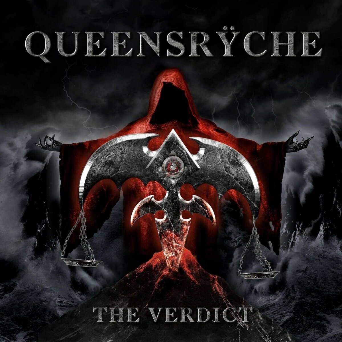 QUEENSRYCHE The Verdict BANNER 3x3 Ft Fabric Poster Tapestry Flag album art - $22.00