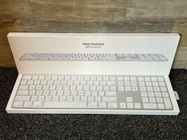 Apple A2520 White Magic Keyboard w/ Touch ID &amp; Number Pad - No Cable - $79.99