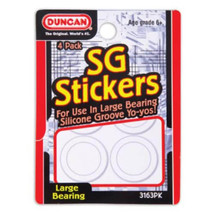 Duncan Yo Yo SG Stickers 4 Pack (14.5 mm I.D.) - $18.30