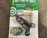 Rare Vtg Cat-A-PULT Game Toy Gag Gift - &quot;Catapults Kitties Up To 15 Feet... - £24.07 GBP