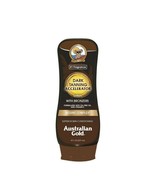 2Cts 8oz/Count Dark Tanning Accelerator Lotion with Bronzers - £62.16 GBP