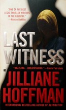 Last Witness by Juliane Hoffman / 2006 Paperback Thriller  - £0.90 GBP