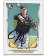 Jacoby Jones Signed Autographed Card 2014 Bowman Draft Picks and prospects - $188.24 MXN