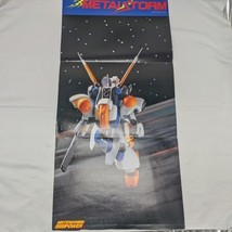 Nintendo Power Metalstorm Double Sided Poster 11&quot; X 23&quot; - $9.50