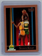 1990-91 SkyBox #268 Shawn Kemp Card Seattle Supersonics - £0.97 GBP