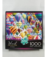 Vivid Collection Sky Roads Jigsaw Puzzle 1000 Piece Buffalo Games Air Ba... - £8.87 GBP