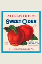 Mills Bros. Sweet Cider - Art Print - £17.29 GBP+