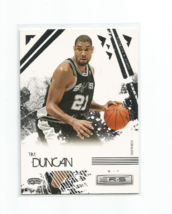 TIM DUNCAN (San Antonio Spurs) 2009-10 PANINI ROOKIES &amp; STARS CARD #87 - £3.94 GBP