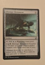 Silumgar Monument Dragons of Tarkir Regular Artifact Summon Black Dragon  - $1.34
