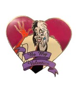 Disney Auctions Pins Cruella De Vil Be My Valentine Disney Pin 28027 LE ... - £17.53 GBP