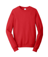 Port &amp; Co. Essential  3XL Fleece 50/50 Cotton Blend Sweatshirt  Bright Red - £6.22 GBP