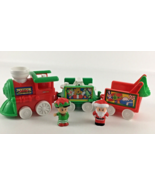 Fisher Price Little People Musical Christmas Train Playset Figures Vinta... - $108.20 CAD