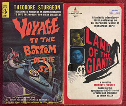 Land Of The Giants ‘68 &amp; Voyage To Bottom Of Sea ‘61 1st Printing Novelizations! - £22.69 GBP