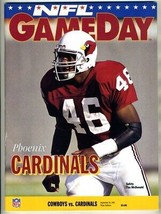 Dallas Cowboys v Phoenix Cardinals NFL Gameday Program 1992 - £19.45 GBP