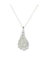 Alexis Bittar Crystal Lucite Paisley Petite Pendant Statement Necklace NWT - £102.35 GBP