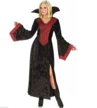 Red Rose Vampiress Adult Womens Halloween Costume Size XL 16W-18W - £15.87 GBP