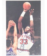 Patrick Ewing Signed Autographed Postcard - New York Knicks - £31.20 GBP