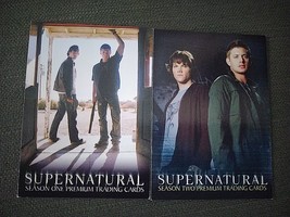 LOT OF 2 SUPERNATURAL  PROMO TRADING CARDS - $0.98