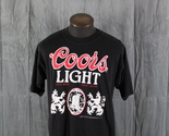 Vintage Beer Shirt - Coors Light Big Graphic - Men&#39;s Large  - £35.38 GBP
