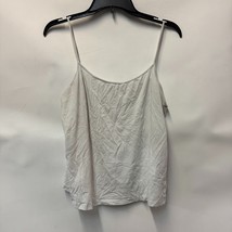 Forever 21 Womens Plus 2X White Spaghetti Strap Cropped Tank Top PREOWNE... - $14.69
