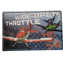 Planes Movie Placemat Disney 17.5 x 11.5 in Wide Open Throttle Reusable ... - £6.92 GBP