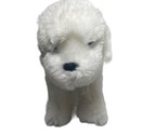 Douglas Cuddle White Puppy Dog Mini Small Stuffed Animal 7 inch Puppy Pl... - $11.58