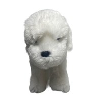 Douglas Cuddle White Puppy Dog Mini Small Stuffed Animal 7 inch Puppy Plush  - £9.10 GBP