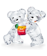 Authentic Swarovski Kris Bear - Best Friends -  Crystal Figurine - £109.71 GBP