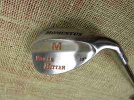 Momentus Power Hitter Lob Wedge 60° Weighted Golf Training Wedge 36.5&quot; RH - £14.24 GBP
