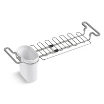 Kohler K-5473-0 Multi-Purpose Over-The-Sink Drying Rack, Caddy with Kitc... - £37.65 GBP