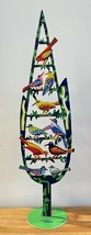 Pop art Metal Birds &quot; Cypress Tree &quot;  sculpture  by DAVID GERSTEIN - $285.26