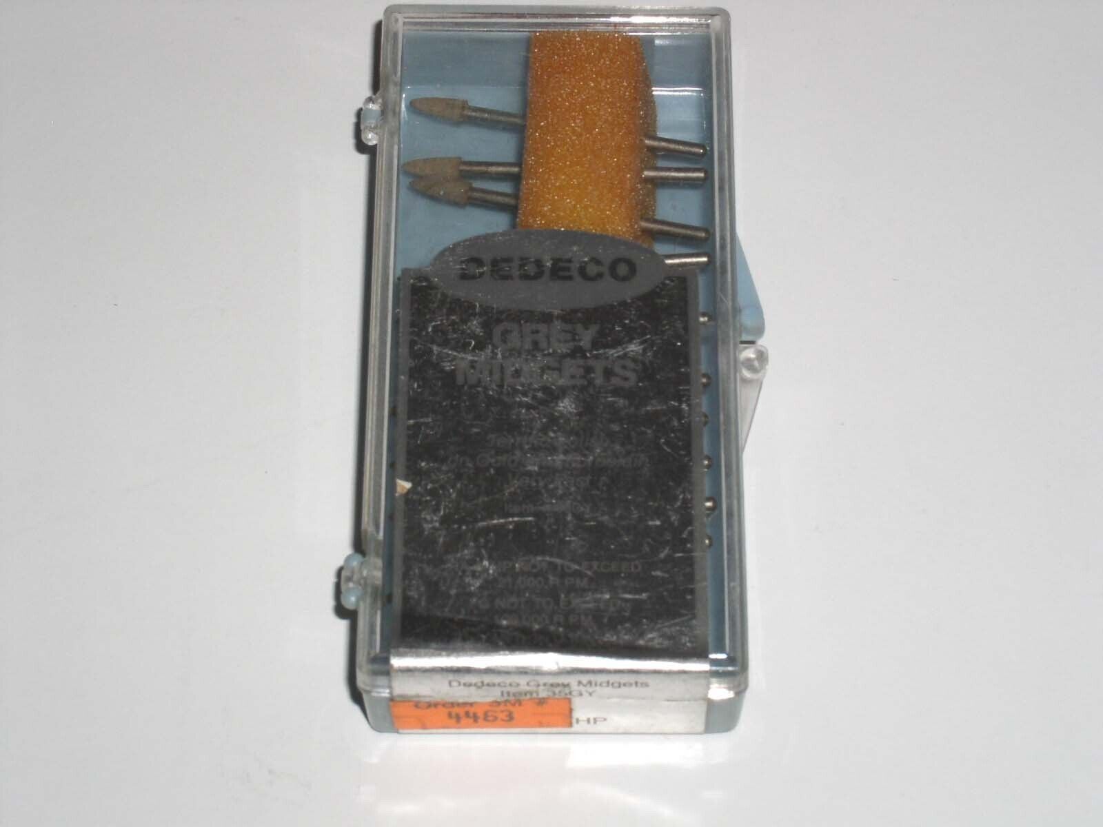 Dedeco Grey Midgets Dental Lab Polish Gold Porcelain Full Open Box Of 10 - $14.99