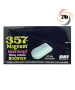 Full Box 24x Packets 357 Magnum Caffeine Energy Booster 200mg | 4 Tablet... - $1,048.22 MXN