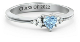 CWustom Best Graduation Ring,semi-fine jewelry - £127.89 GBP