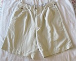 Men&#39;s Ocean Pacific Size 32 Shorts Zipper Pleated Front Pockets Ecru Color  - $19.80