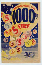 How Would You Like to Win $1000 Free 1937 Knox Products Booklet  - $17.82