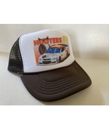 Vintage Chase Elliott Hooters 24 Hat NASCAR Trucker Hat snapback Brown F... - $24.09 CAD