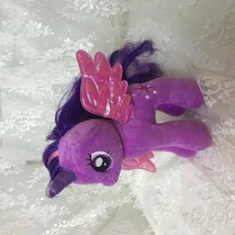 TY Twilight Sparkle Beanie Unicorn Plush Toy 2014 My Little Pony Pink Purple - £9.07 GBP