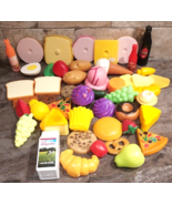 Lot Of Plastic Play Food Pretend 40+ Pieces - $26.83 CAD
