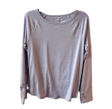 All In Motion Purple Long Sleeve Athletic Top Girls Size L 10-12 - £9.32 GBP