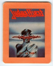 Judas Priest 1981 Point Of Entry Backstage Pass Original Rock Heavy Meta... - $18.16