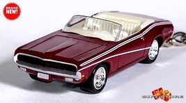 Htf Keychain 68~69~70 Red Mercury Cougar Convertible Custom Ltd Great Gift - $55.98