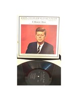 John Fitzgerald Kennedy: A Memorial Vinyl Album NARRATED BY ED BROWN - £7.40 GBP