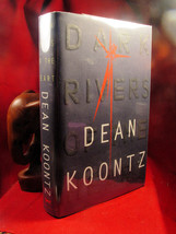 DARK RIVERS Dean Koontz, signed, hardback, first edition, fine in jacket - £70.28 GBP