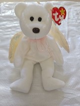 Ty Beanie Baby Halo The Angel Bear 1998**Brown Nose* Retired Rare Vintag... - $49.45