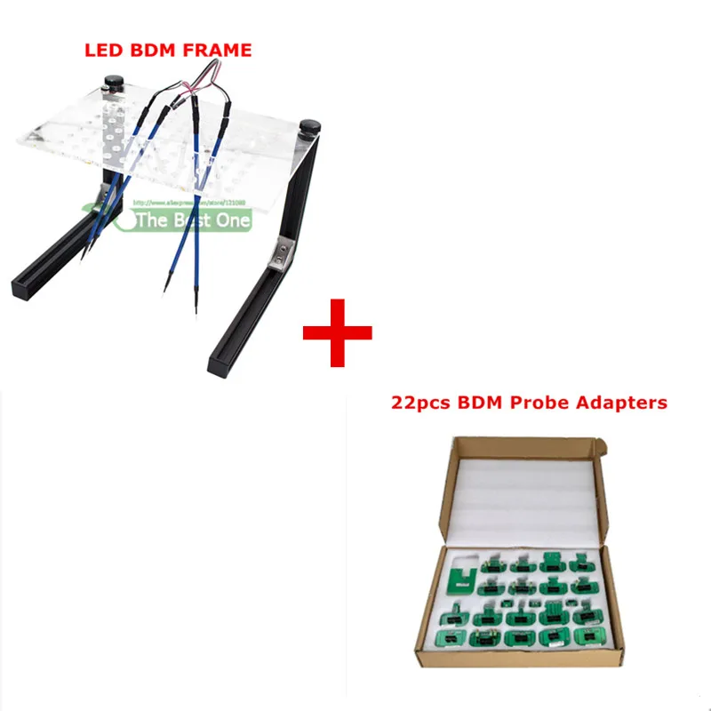 Full Set Led Bdm Fe 2in1 With 4 Probe Pens 22pcs Bdm Adapters Bdm Table For Ktag - $118.95